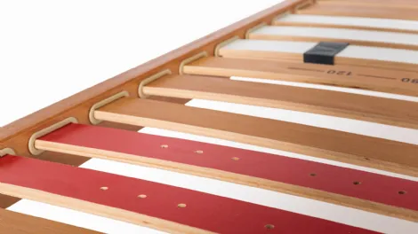 Drilled slats